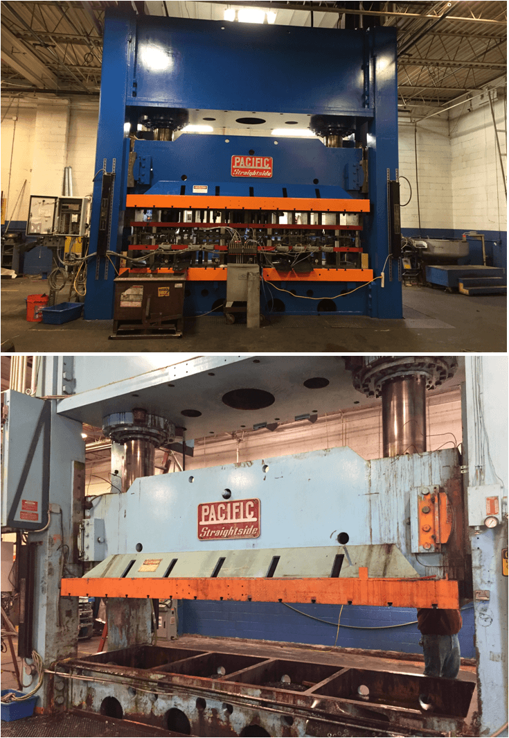 1000 Ton Press for Customers
